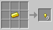 How to craft Gold Ingot