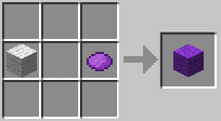 Crafting Purple Wool from Wool and Purple Dye