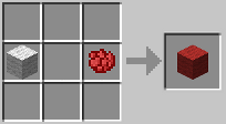 Crafting Red Wool from Rose Red and Wool