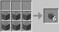 How to craft Cobblestone Wall
