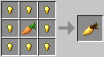 Crafting Golden Carrot