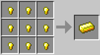 How to craft Gold Ingot