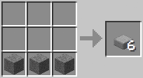 Crafting Steps from Cobblestone