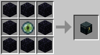 Crafting Ender Chest
