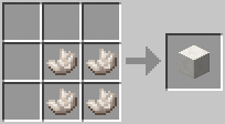 Crafting Block of Quartz