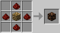 Crafting Redstone Lamp