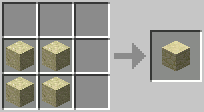 Crafting Sandstone from Sand