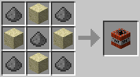 Crafting TNT from Sulphur and Sand