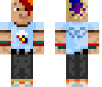 Rainbow Dash Minecraft Skin