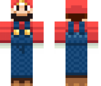 Super Mario Minecraft Skin