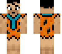 Fred Flintstone Minecraft Skin