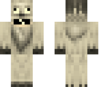 Yeti (with moving mouth and eyes) Minecraft Skin