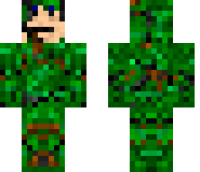 Grass Camo Minecraft Skin