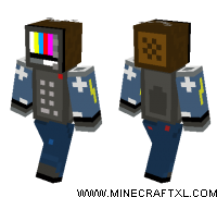 TV man skin