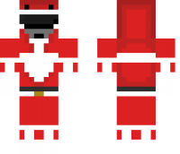 Red Ranger Minecraft Skin