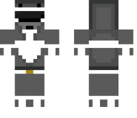 Black Ranger Minecraft Skin