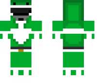 Green Ranger Minecraft Skin