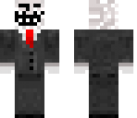 Troll Face Minecraft Skin