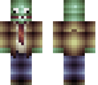 Plants vs. Zombies Minecraft Skin