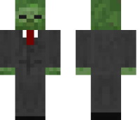 Business Zombie Minecraft Skin