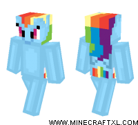 Rainbow Dash Pony skin