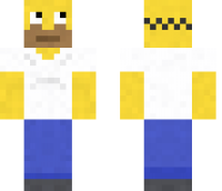 Homer Simpson Minecraft Skin