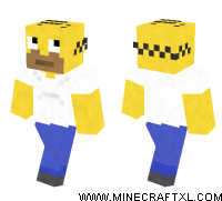 Homer Simpson skin