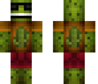 Cool Cactus Minecraft Skin