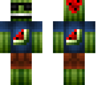 Cool Melon Minecraft Skin