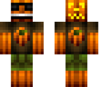 Cool Pumpkin Minecraft Skin