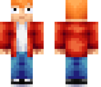 Fry Futurama Minecraft Skin