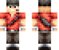 TF2 Scout Minecraft Skin