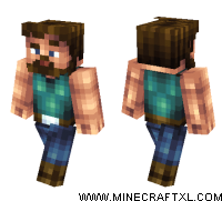 Manly Steve skin