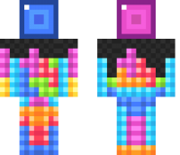 Tetris Minecraft Skin