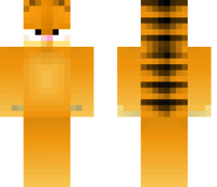 Garfield Minecraft Skin