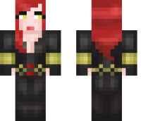 Black Widow Minecraft Skin