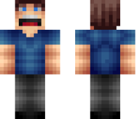 Hungry Boy Minecraft Skin