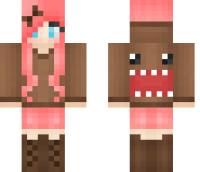 Domo Girl Minecraft Skin