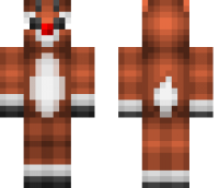 Rudolph Reindeer Minecraft Skin