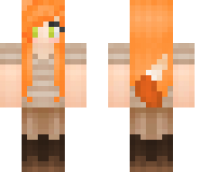 Foxy Lady Minecraft Skin