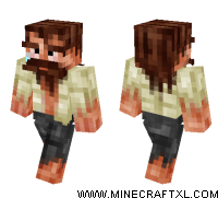 Castaway Minecraft skin Castaway skin