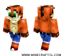 Crash Bandicoot HD skin