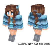 Blue Girl skin