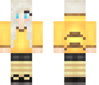 Pika Girl Minecraft Skin