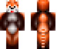 Red Panda Minecraft Skin