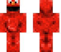 Elmo HD Minecraft Skin