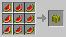 Crafting Melon Block