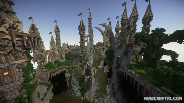 Aerlond Fantasy City Map