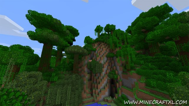 Better grass and leaves mod for Minecraft