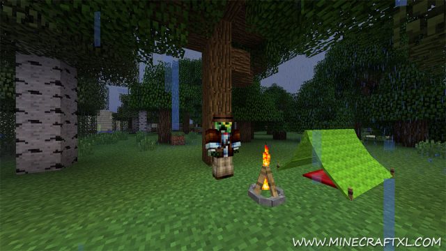 The Camping Mod for Minecraft